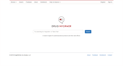 Desktop Screenshot of druginformer.com